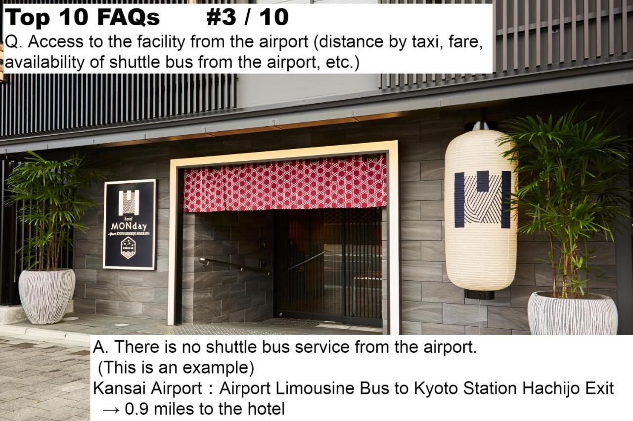 Monday Apart Premium Kyoto Station Buitenkant foto